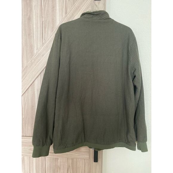 NWT Stussy Men’s large olive checked jacket - Picture 6 of 7